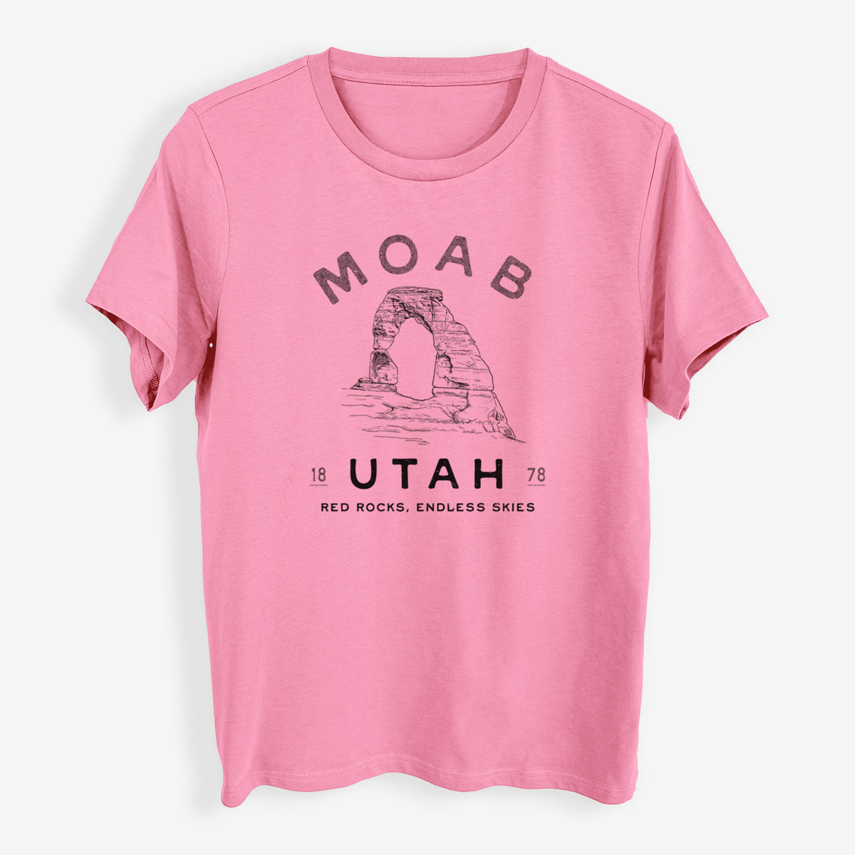 Moab Utah Delicate Arch - Womens Everyday Maple Tee