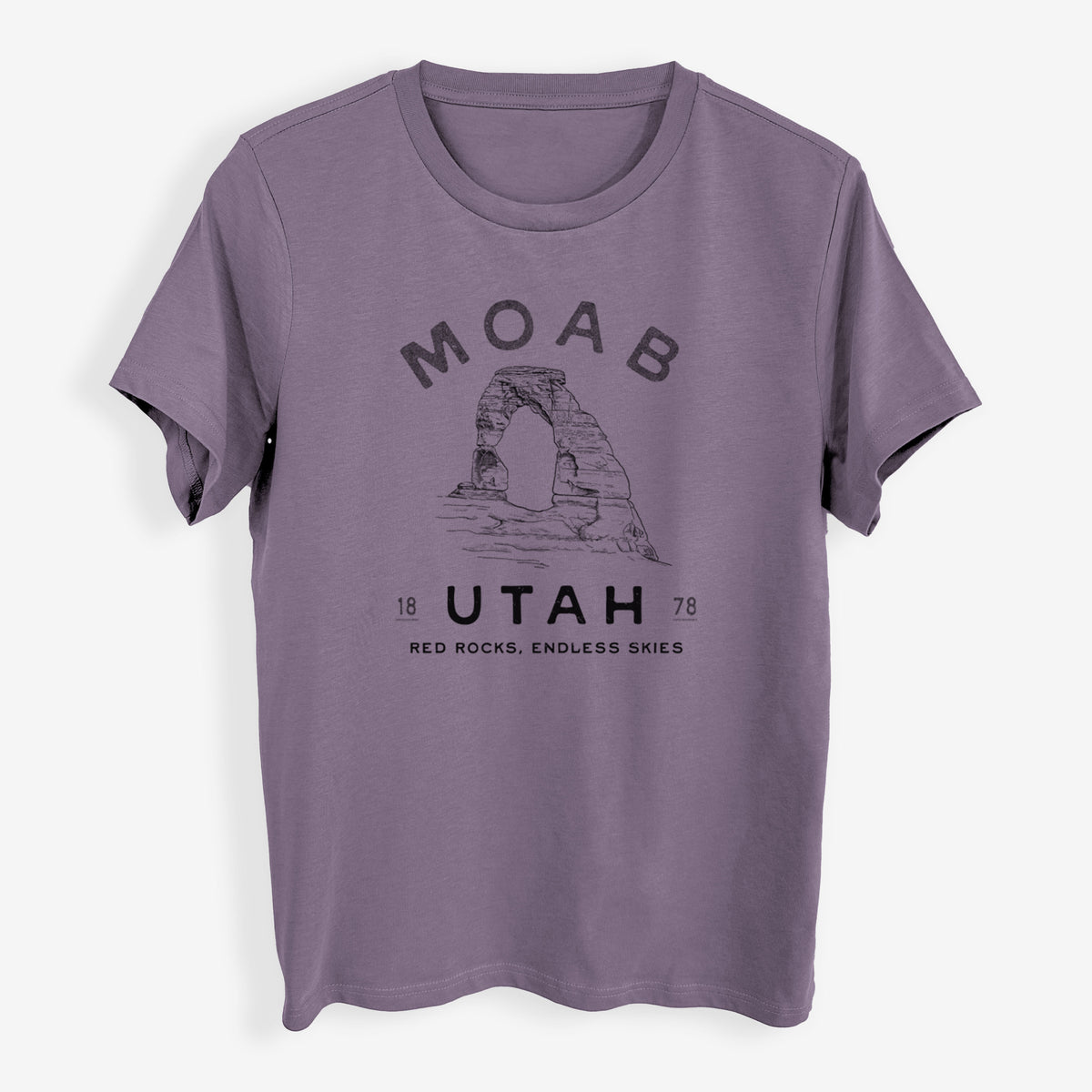 Moab Utah Delicate Arch - Womens Everyday Maple Tee