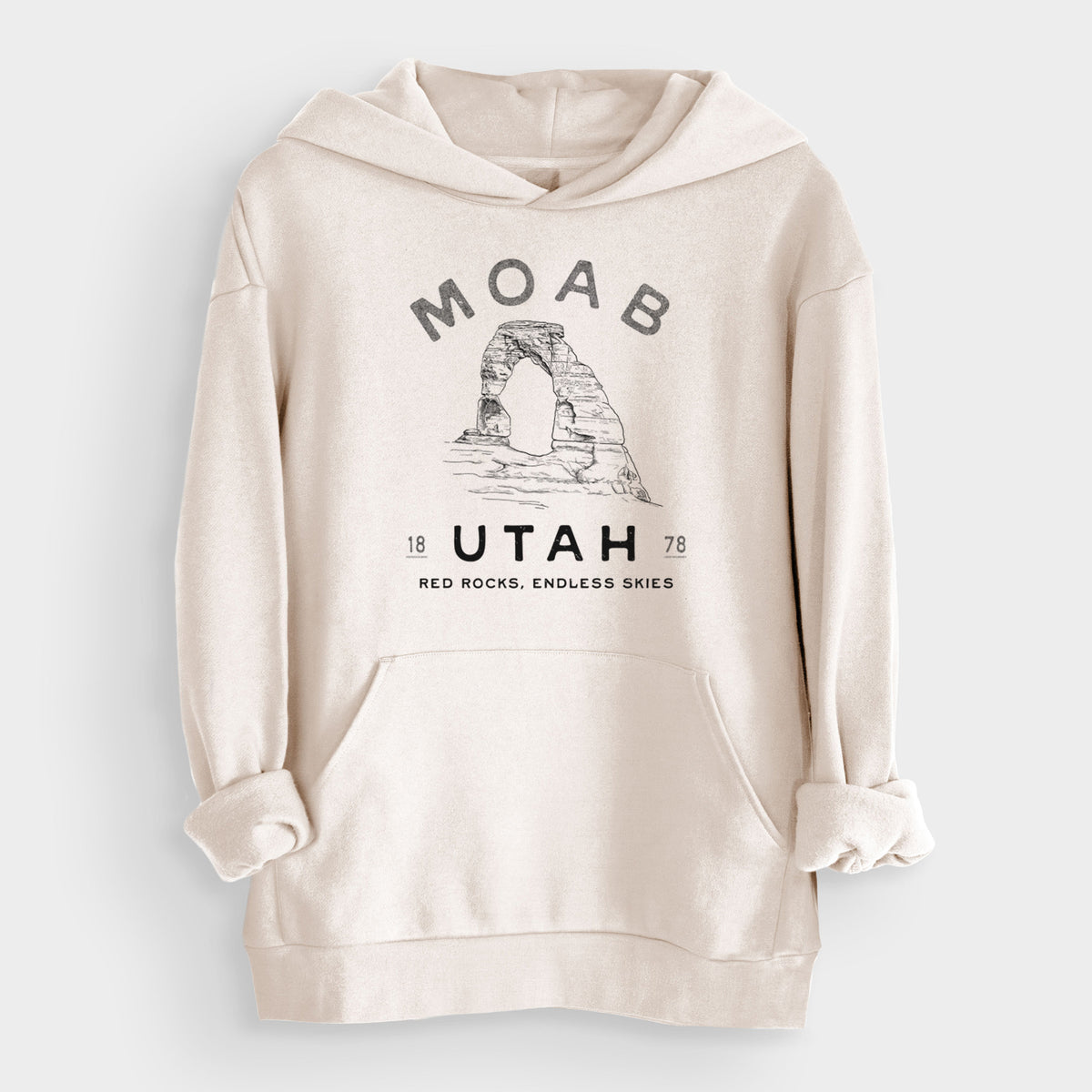 Moab Utah Delicate Arch  - Bodega Midweight Hoodie