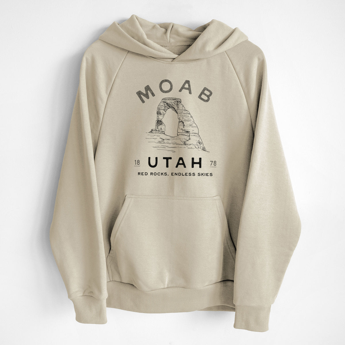 Moab Utah Delicate Arch - UltraLuxe Heavyweight French Terry Hoodie
