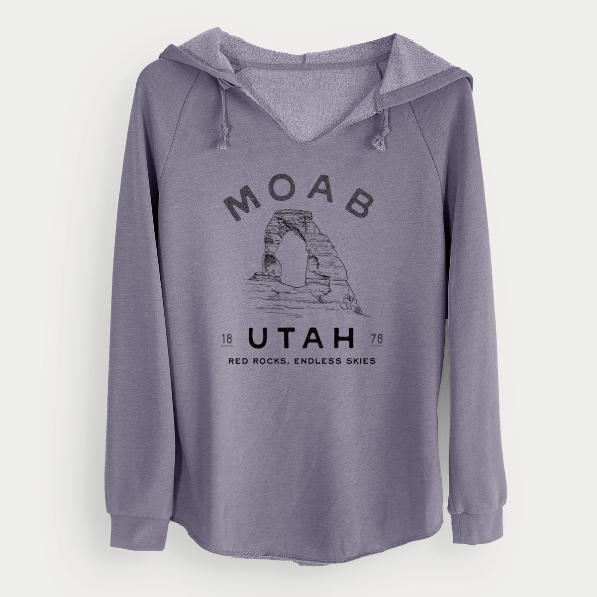 Moab Utah Delicate Arch - Cali Wave Hooded Sweatshirt