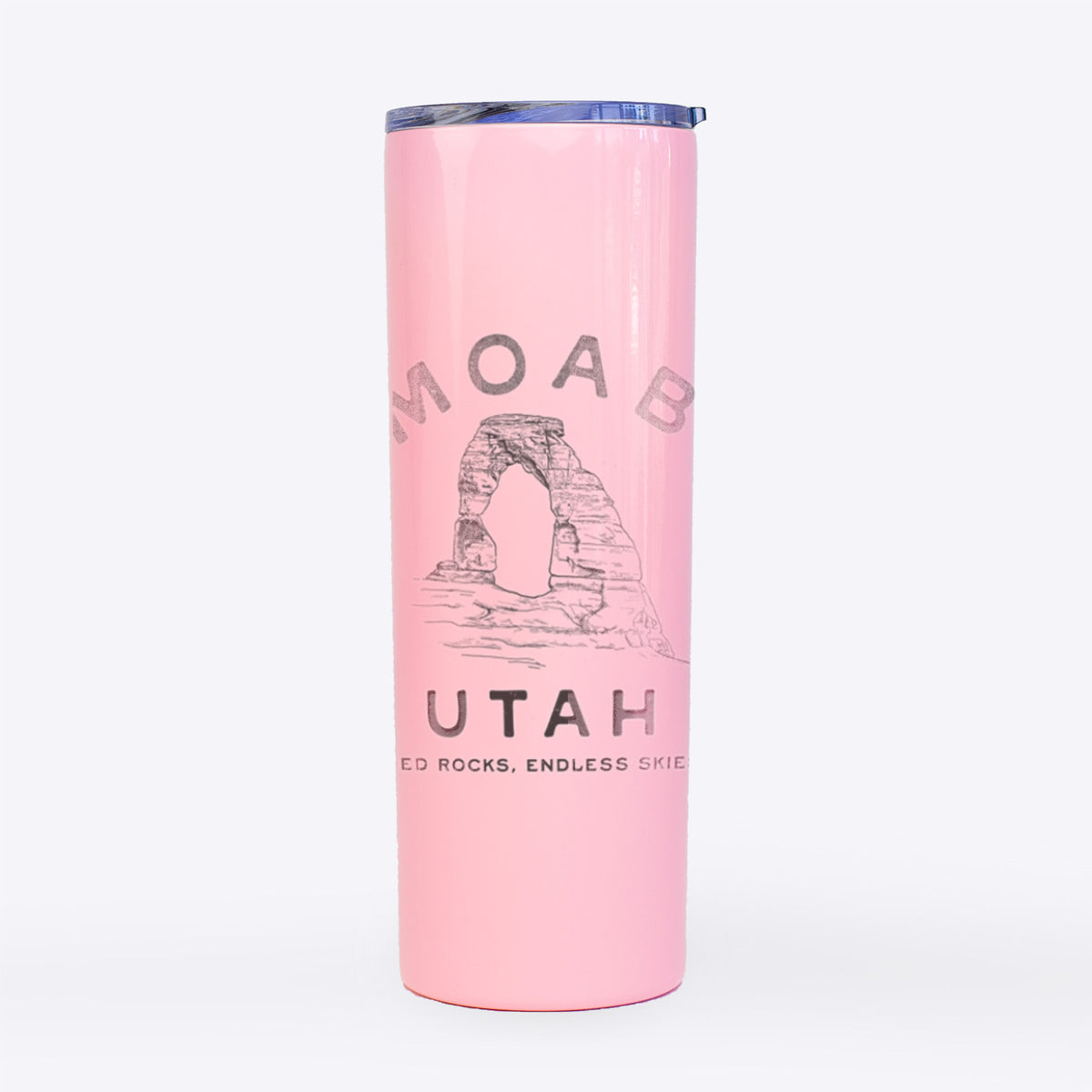 Moab Utah Delicate Arch - 20oz Skinny Tumbler