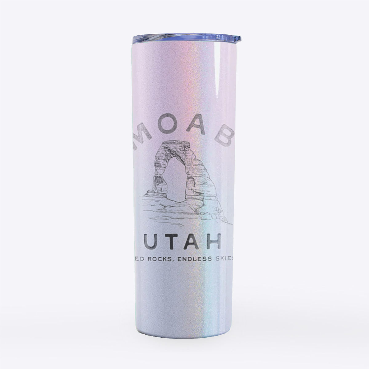 Moab Utah Delicate Arch - 20oz Skinny Tumbler