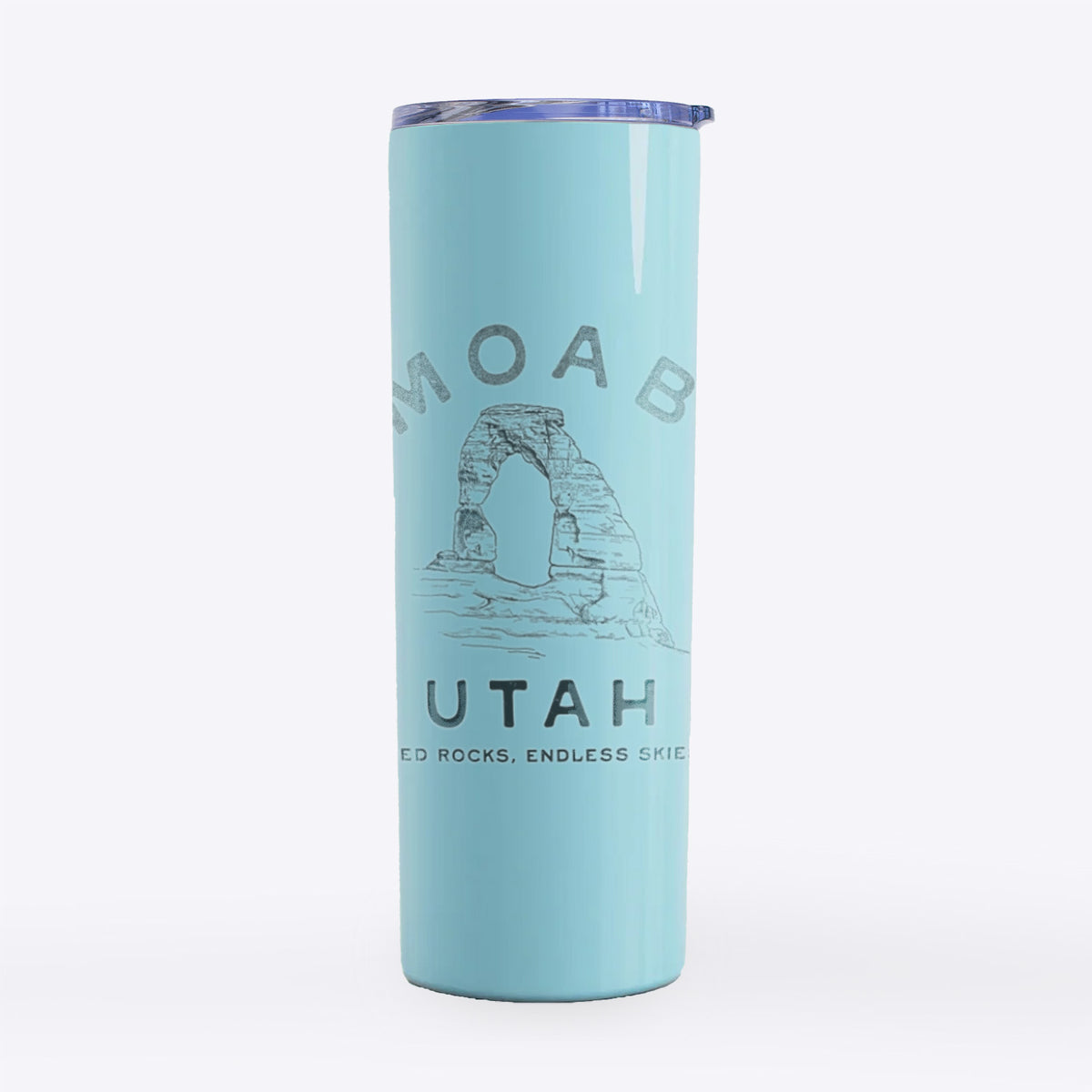 Moab Utah Delicate Arch - 20oz Skinny Tumbler