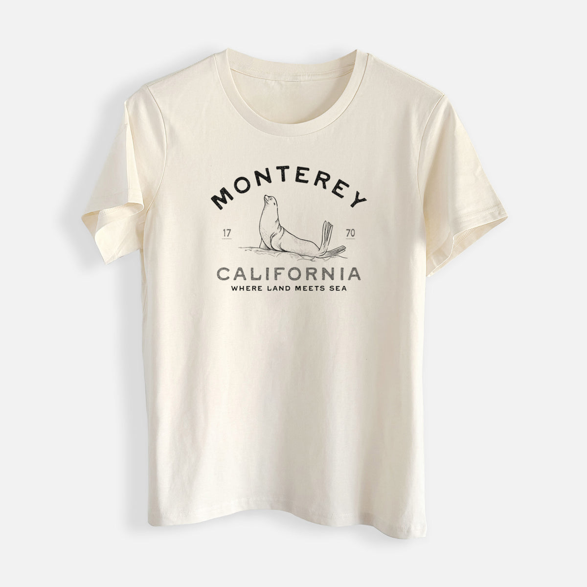 Monterey Sea Lion - Womens Everyday Maple Tee