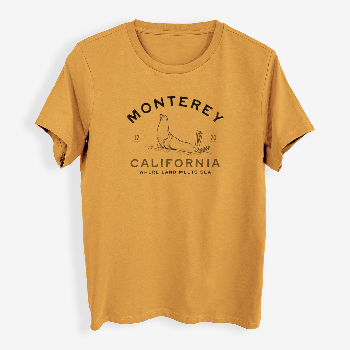 Monterey Sea Lion - Womens Everyday Maple Tee