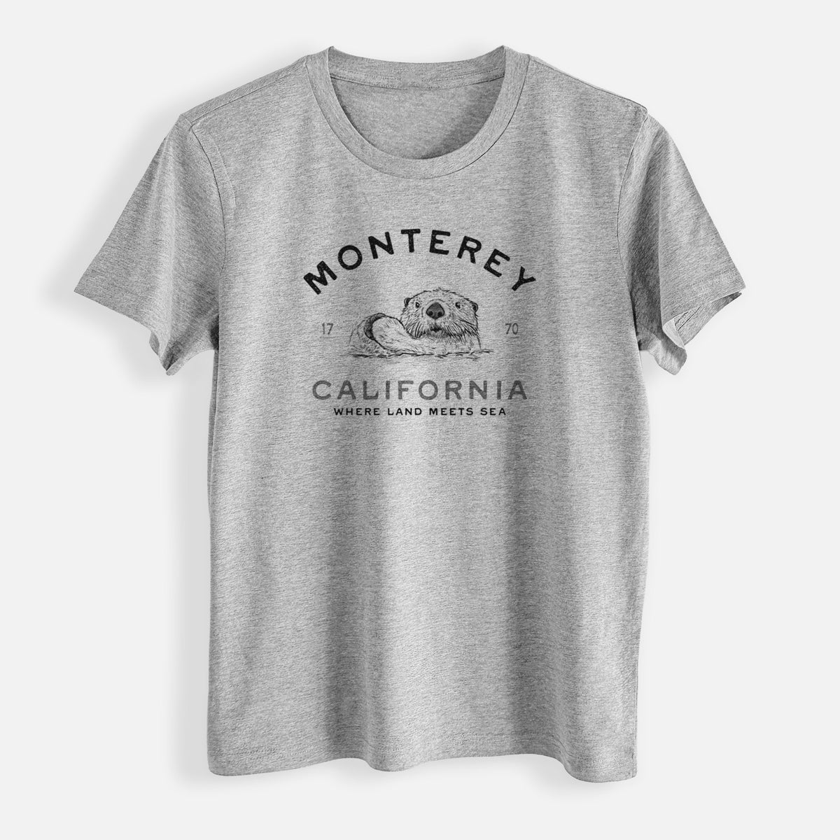 Monterey Sea Otter - Womens Everyday Maple Tee