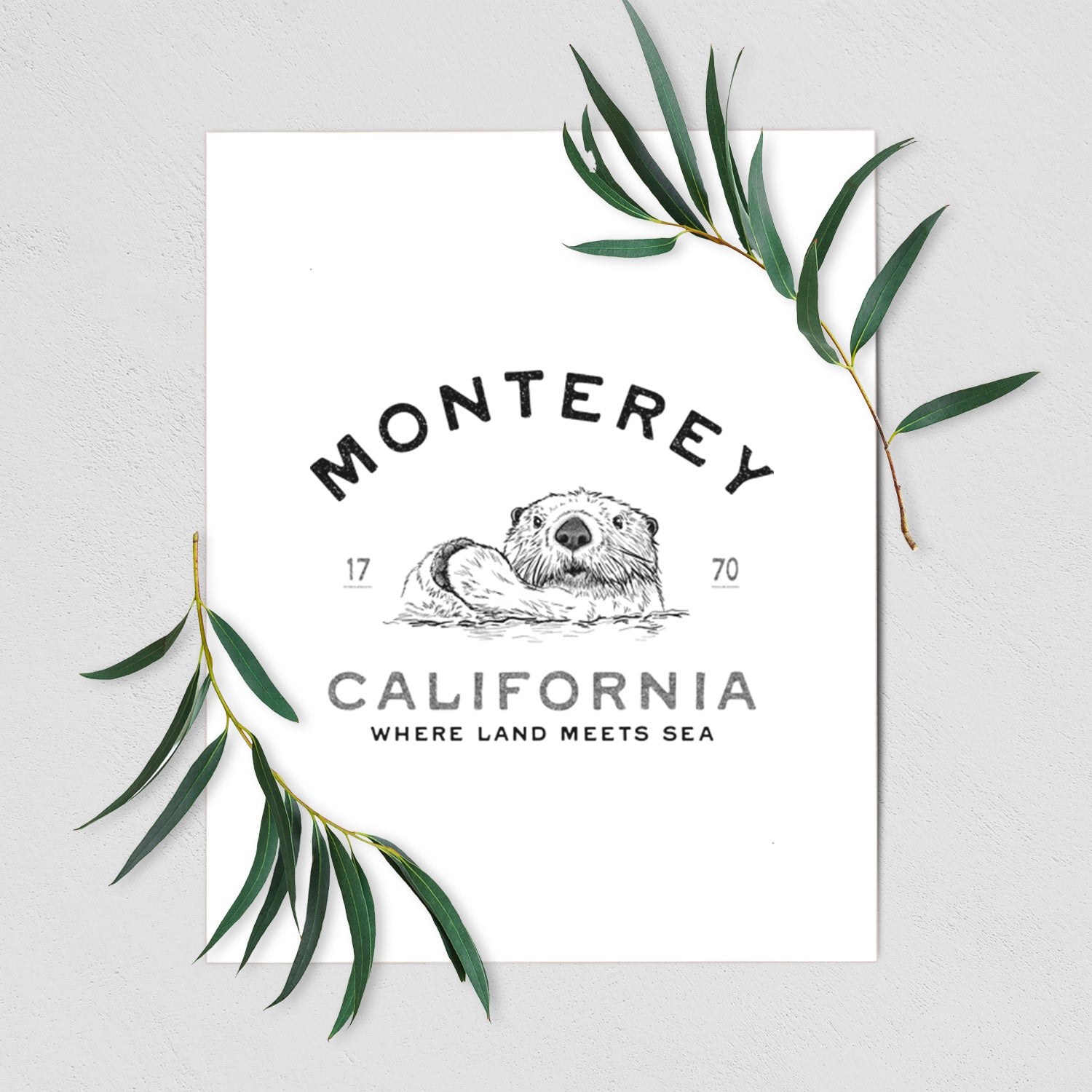 Monterey Sea Otter - Fine Art Print