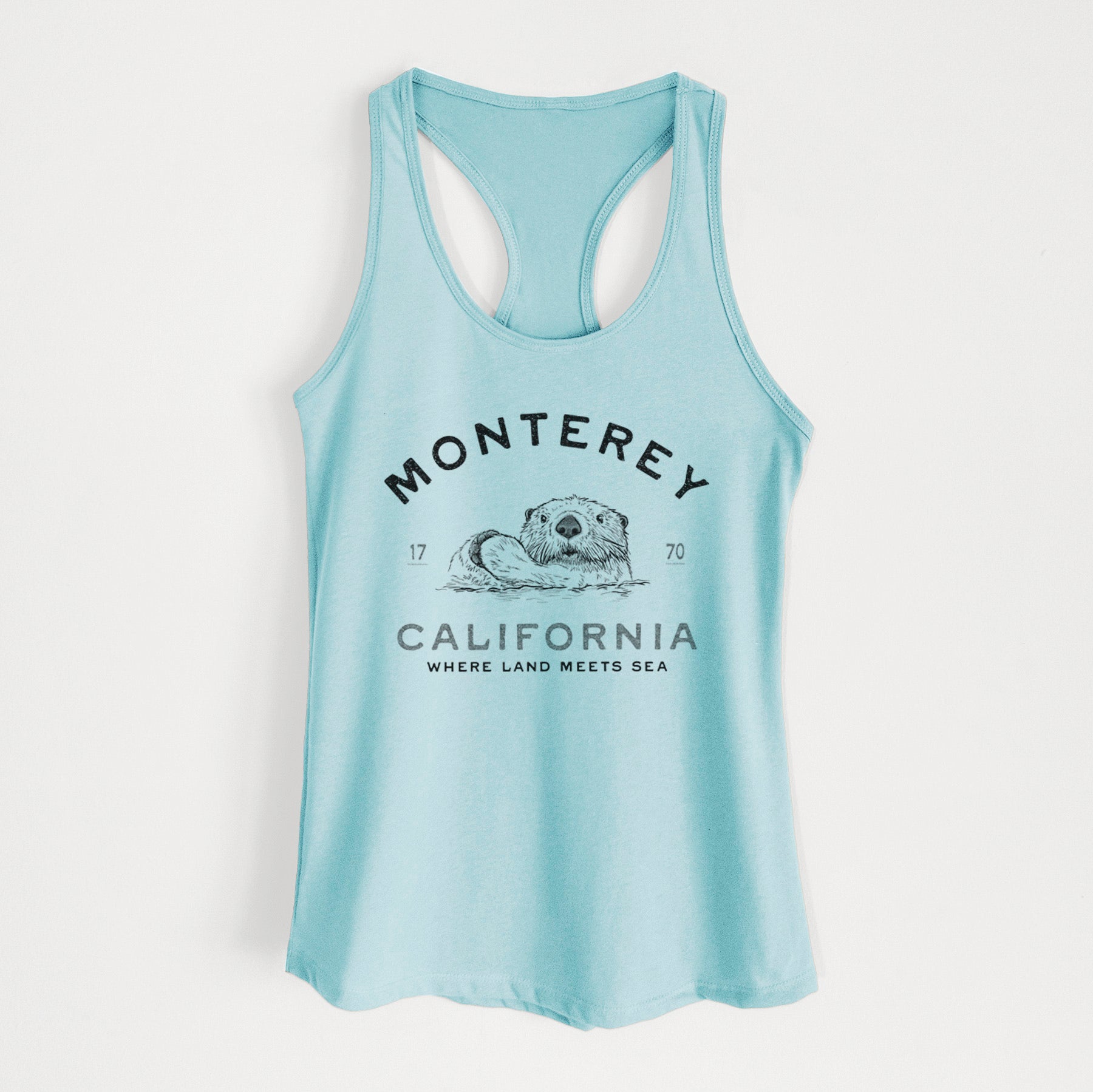 Monterey Sea Otter - Women's Racerback Tanktop
