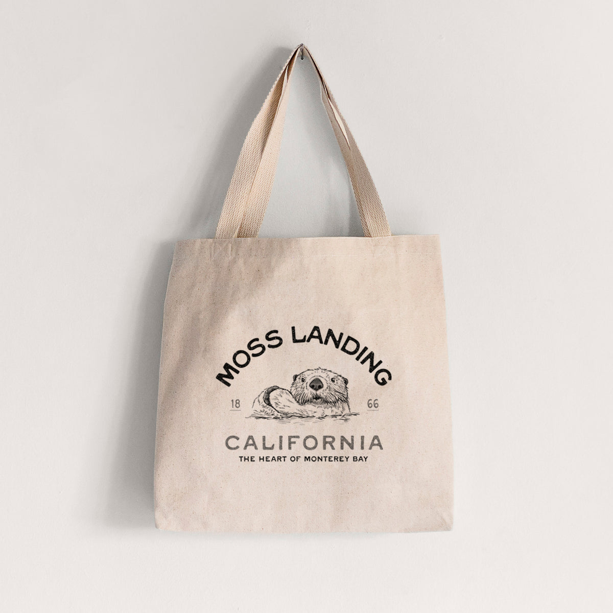 Moss Landing California - Sea Otter - Tote Bag