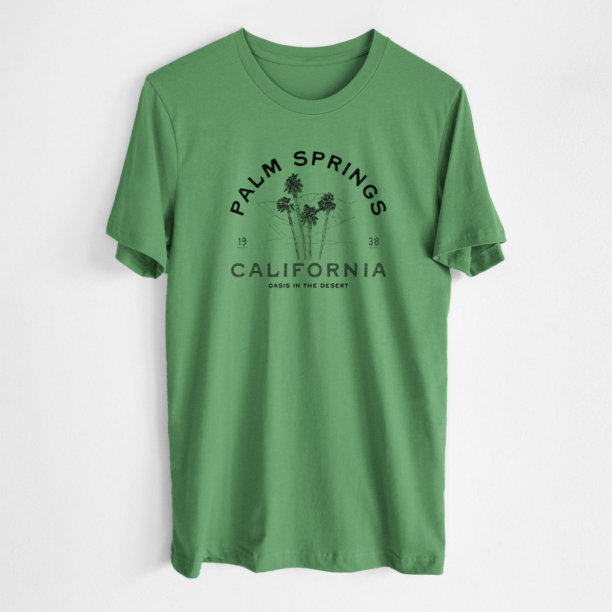 Palm Springs Palms - Lightweight 100% Cotton Unisex Crewneck