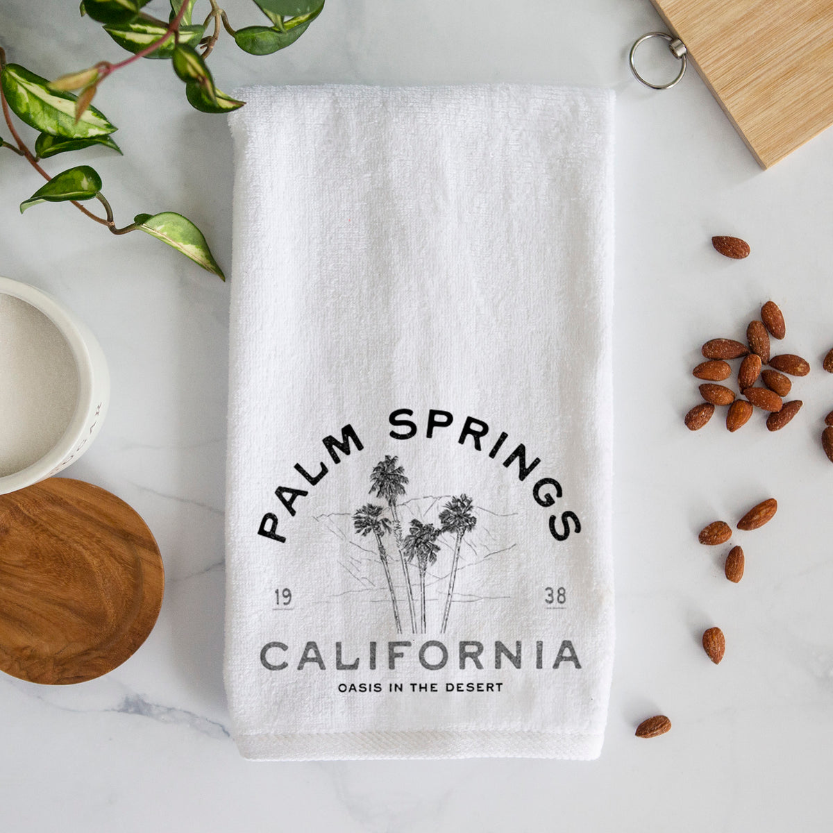 Palm Springs Palms Premium Decorative Hand Towel
