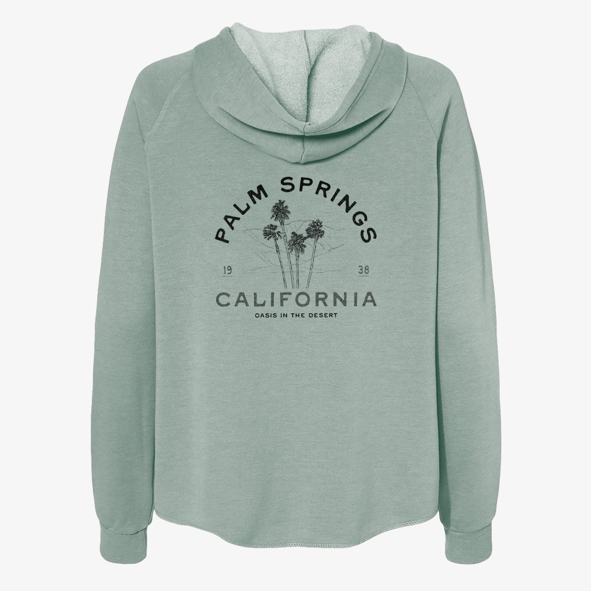 Palm Springs Palms - Women's Cali Wave Zip-Up Sweatshirt