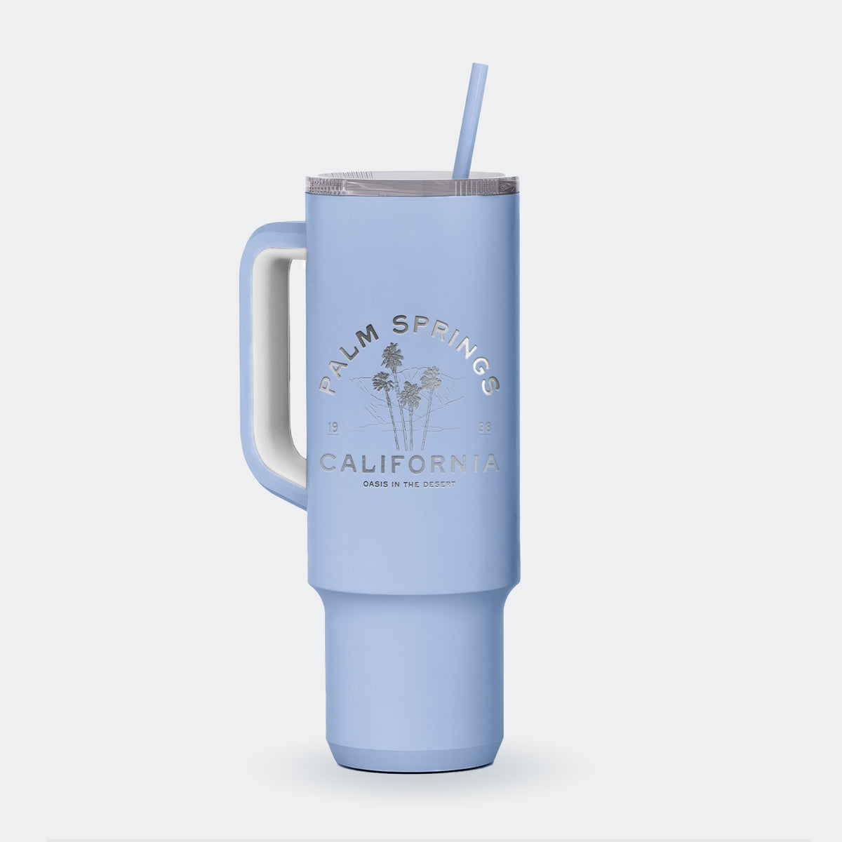 Palm Springs Palms - 40oz Skinny Recharge Tumbler