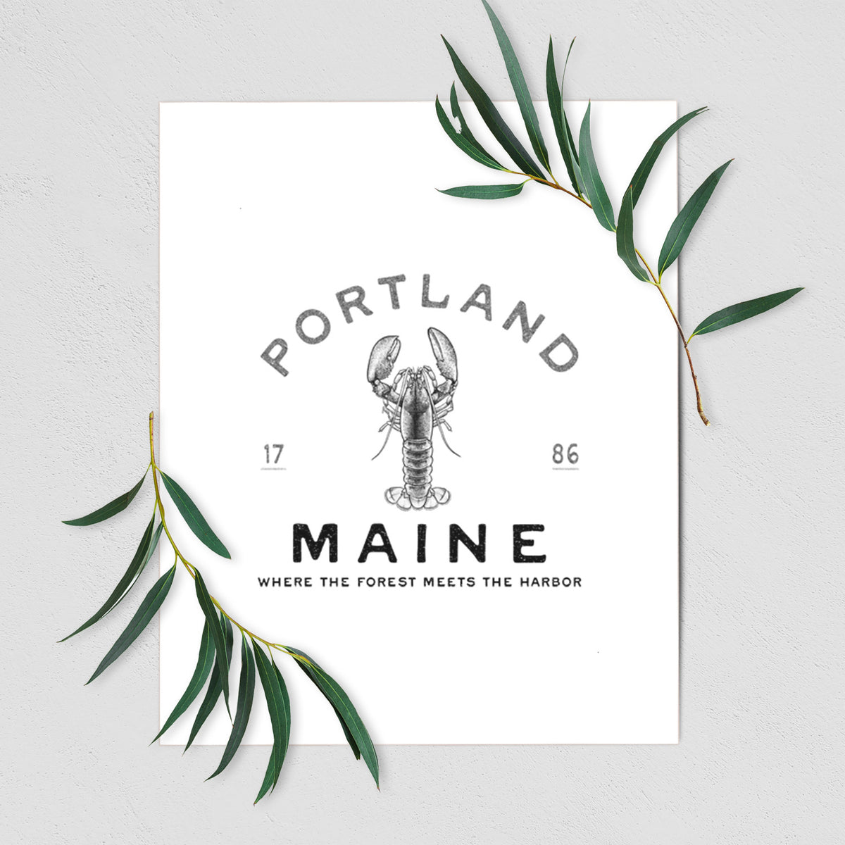 Portland Maine Lobster - Fine Art Print