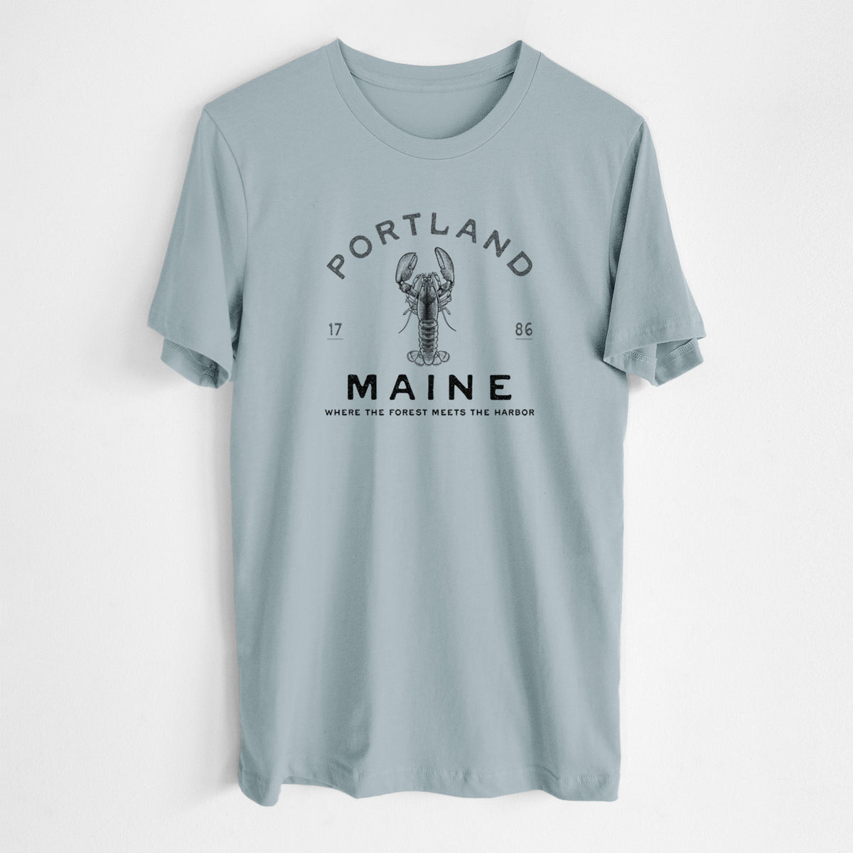Portland Maine Lobster - Lightweight 100% Cotton Unisex Crewneck