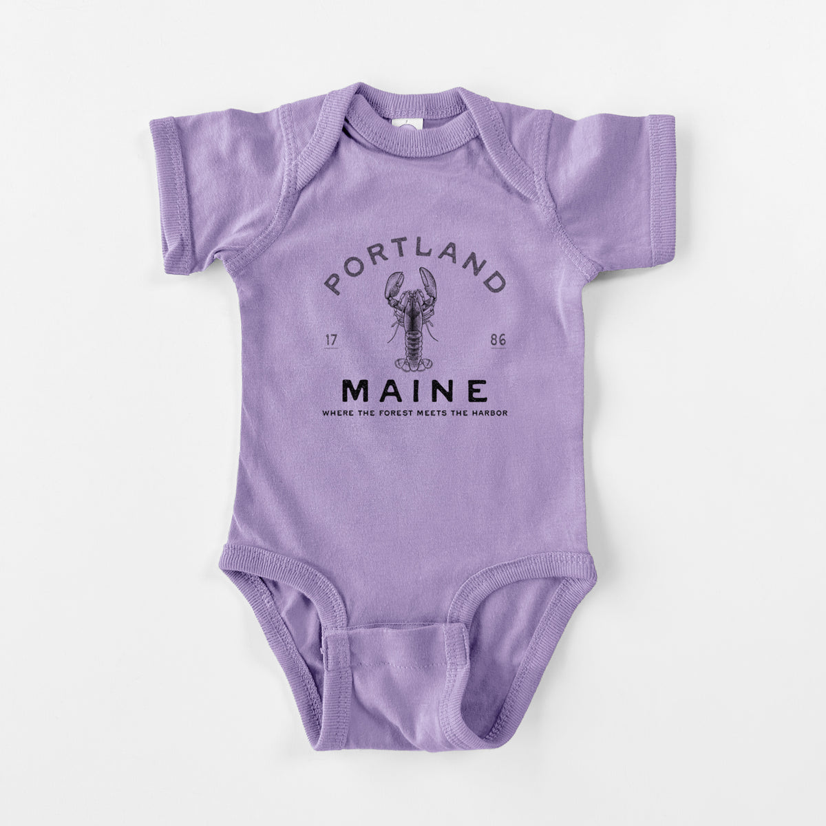Portland Maine Lobster - Baby Fine Jersey Bodysuit