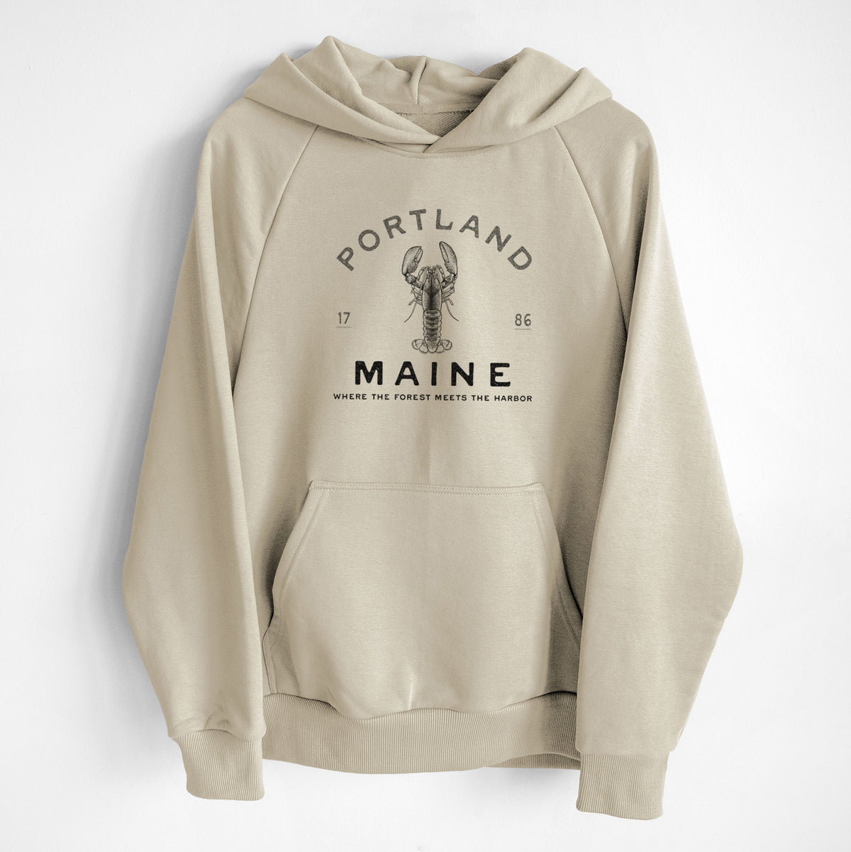 Portland Maine Lobster - UltraLuxe Heavyweight French Terry Hoodie