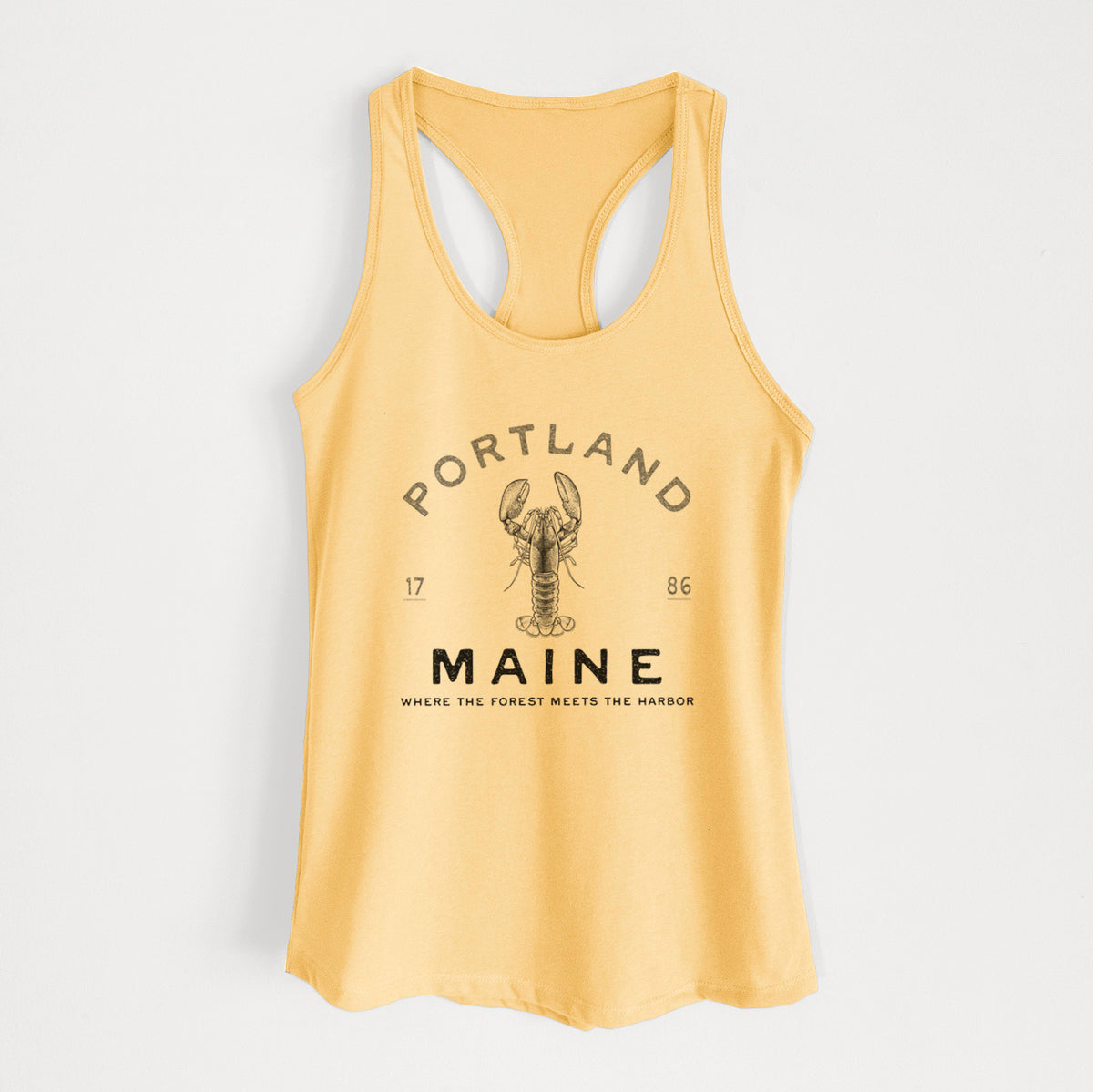 Portland Maine Lobster - Women's Racerback Tanktop
