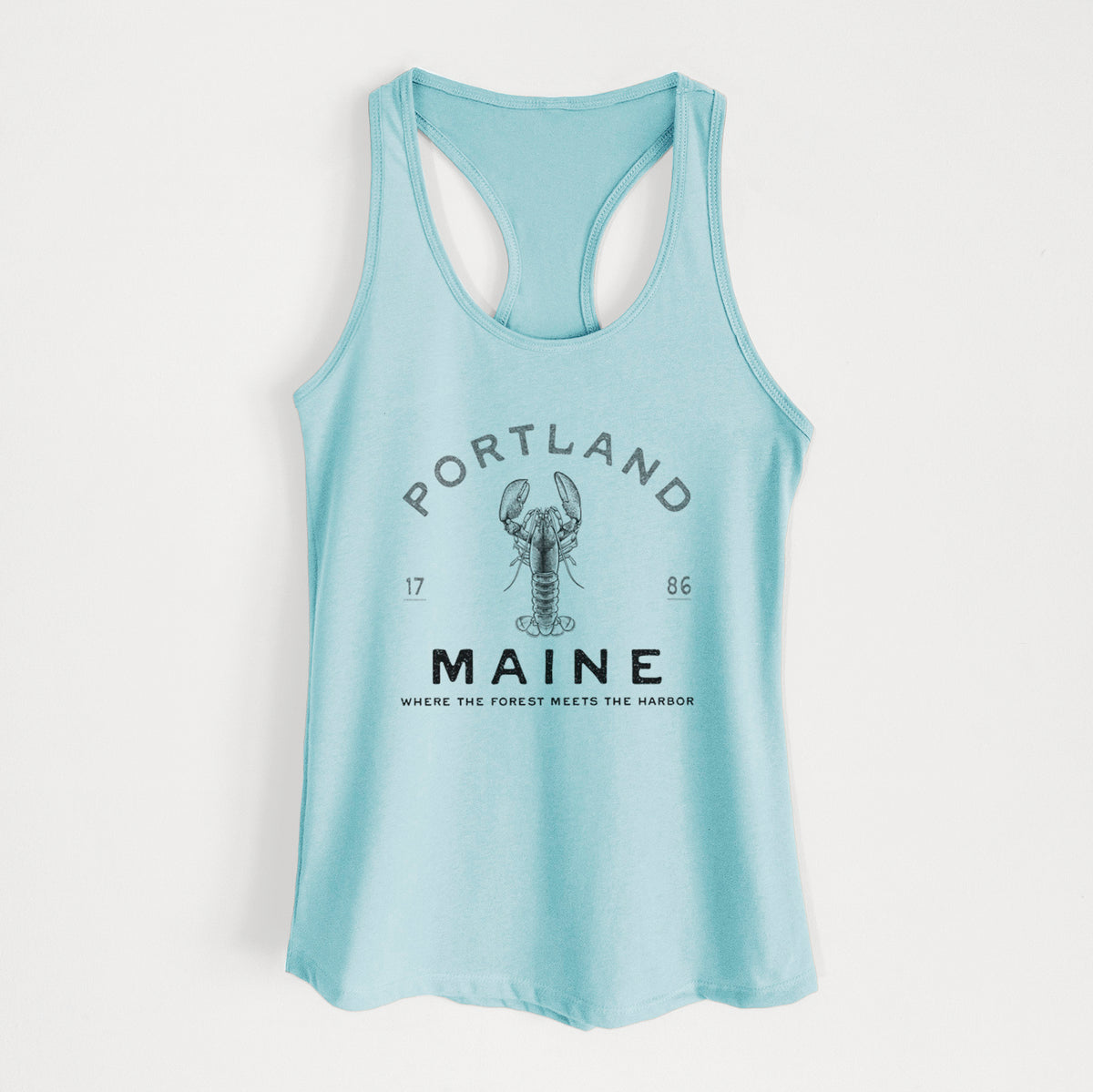 Portland Maine Lobster - Women's Racerback Tanktop