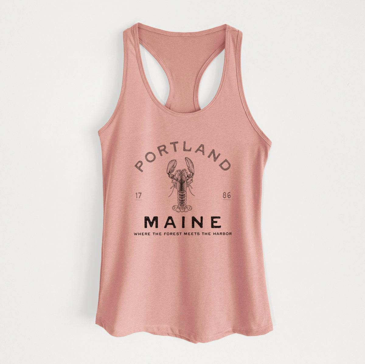 Portland Maine Lobster - Women's Racerback Tanktop