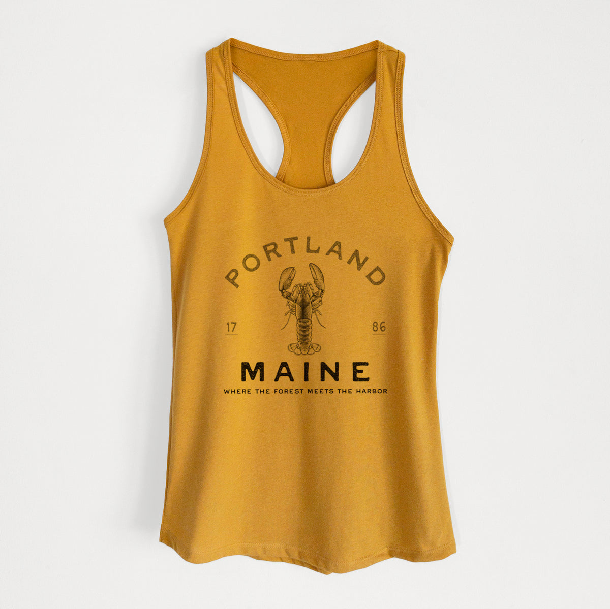 Portland Maine Lobster - Women's Racerback Tanktop