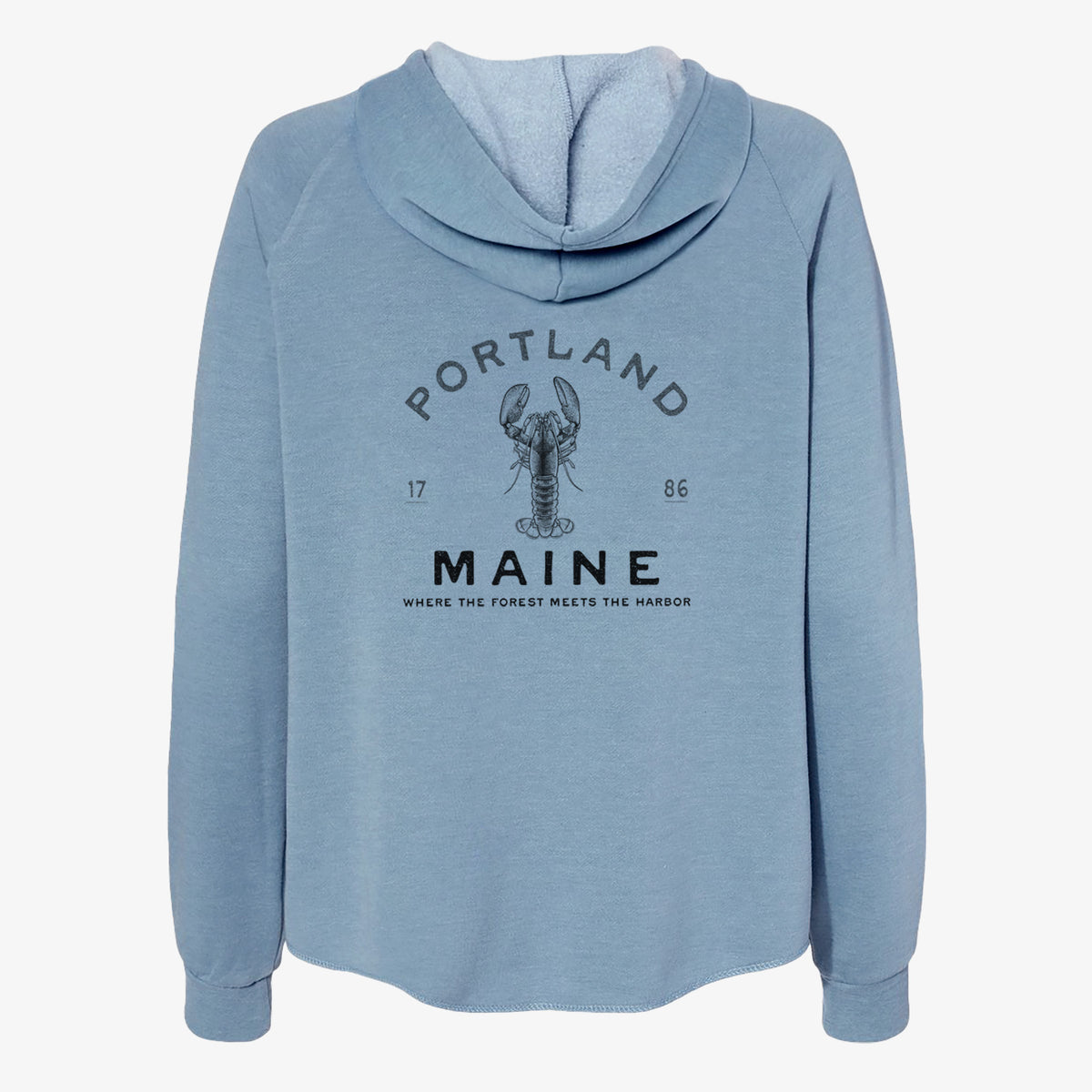 Portland Maine Lobster - Women's Cali Wave Zip-Up Sweatshirt