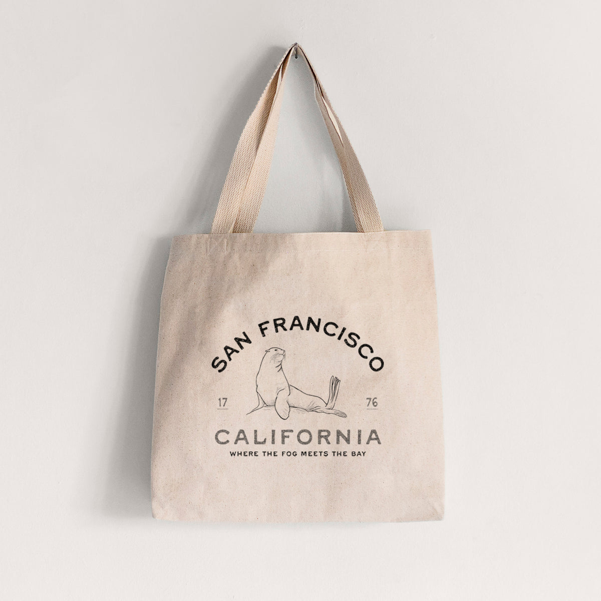 San Francisco California - Sea Lion - Tote Bag