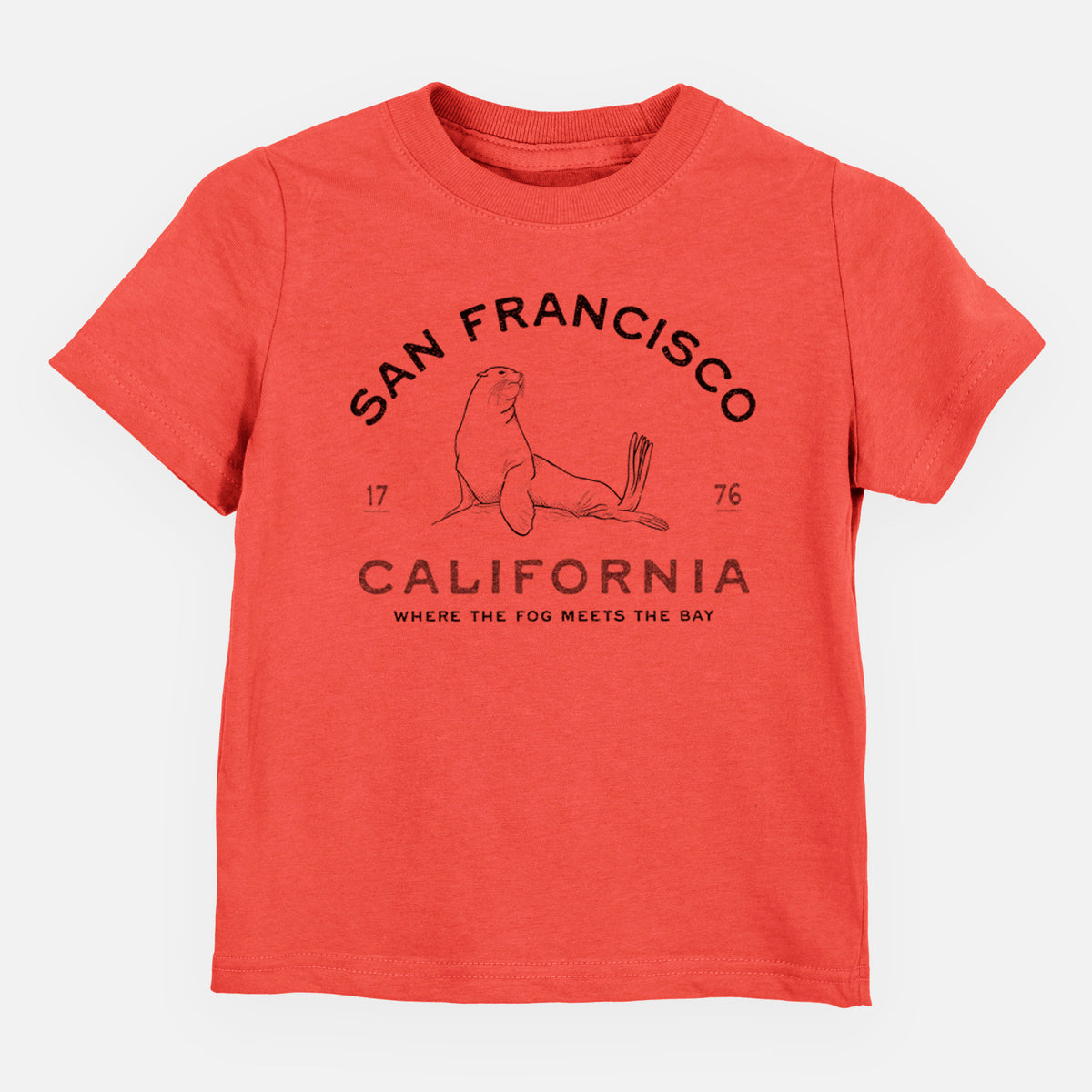 San Francisco California - Sea Lion - Toddler/Youth Shirt