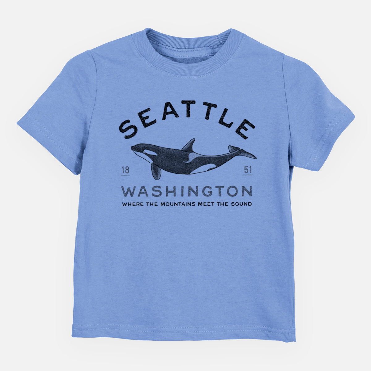 Seattle Washington - Orca - Toddler/Youth Shirt