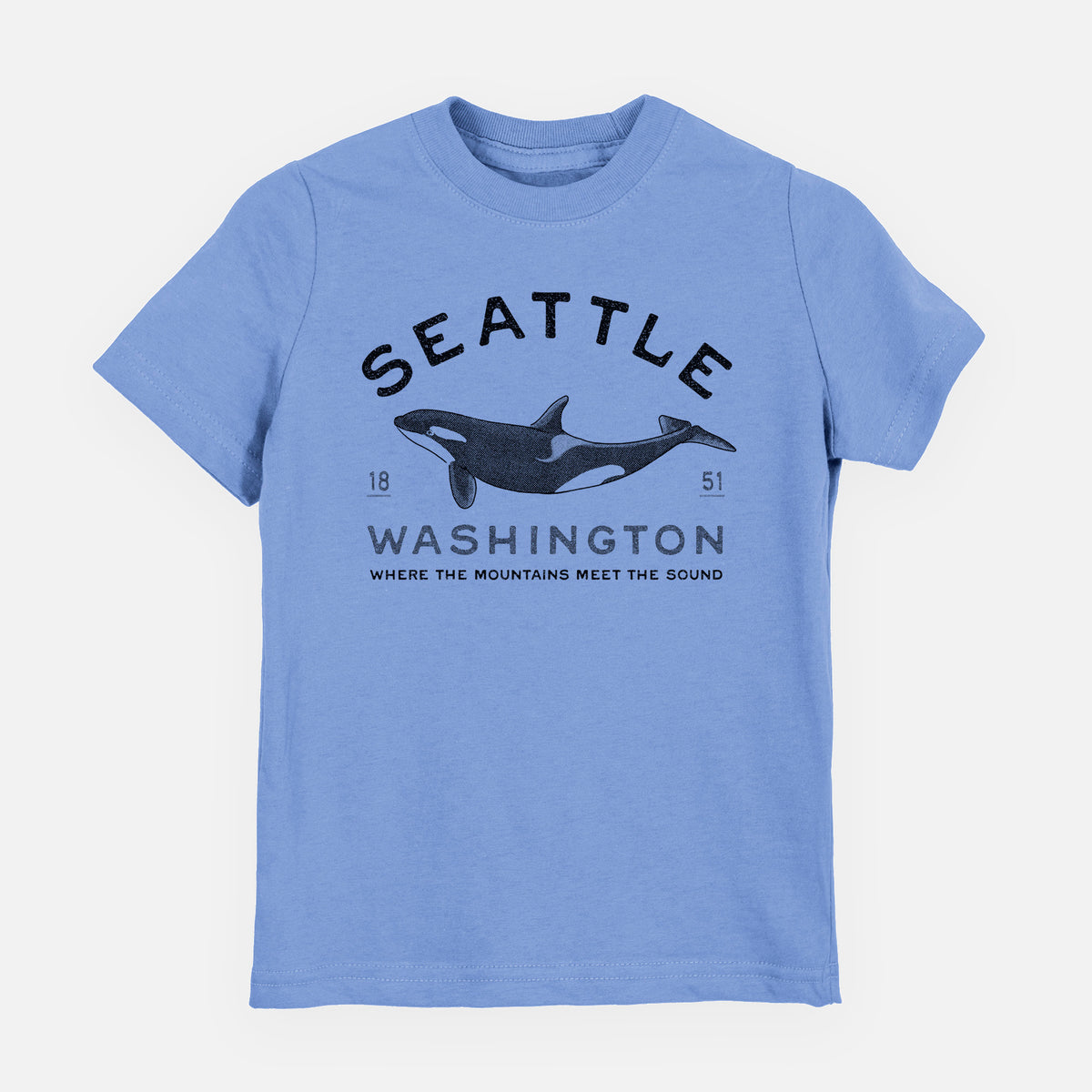 Seattle Washington - Orca - Toddler/Youth Shirt