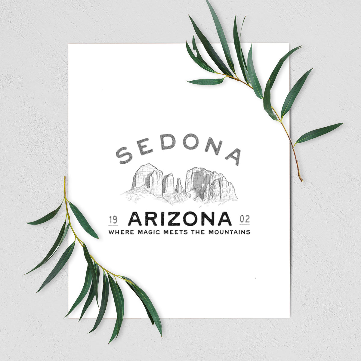 Sedona Arizona Cathedral Rock - Fine Art Print