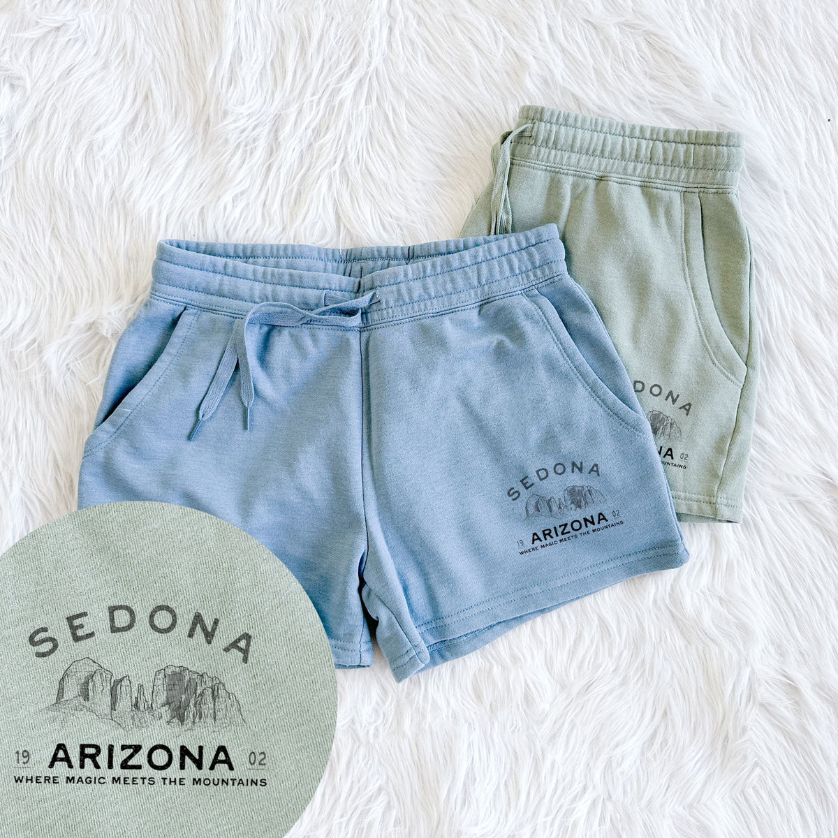 Sedona Arizona Cathedral Rock - Women's Cali Wave Shorts