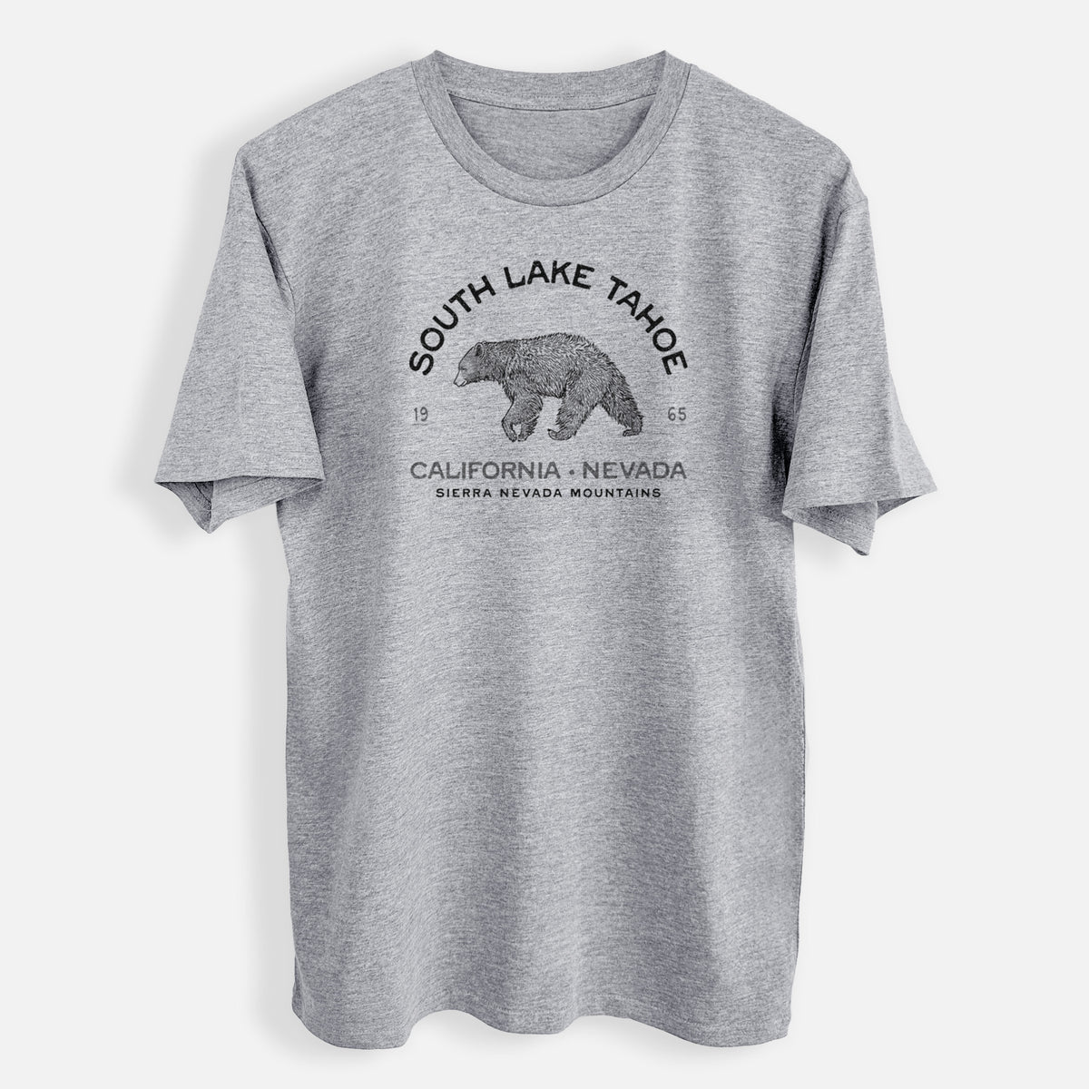 South Lake Tahoe Black Bear - Mens Everyday Staple Tee