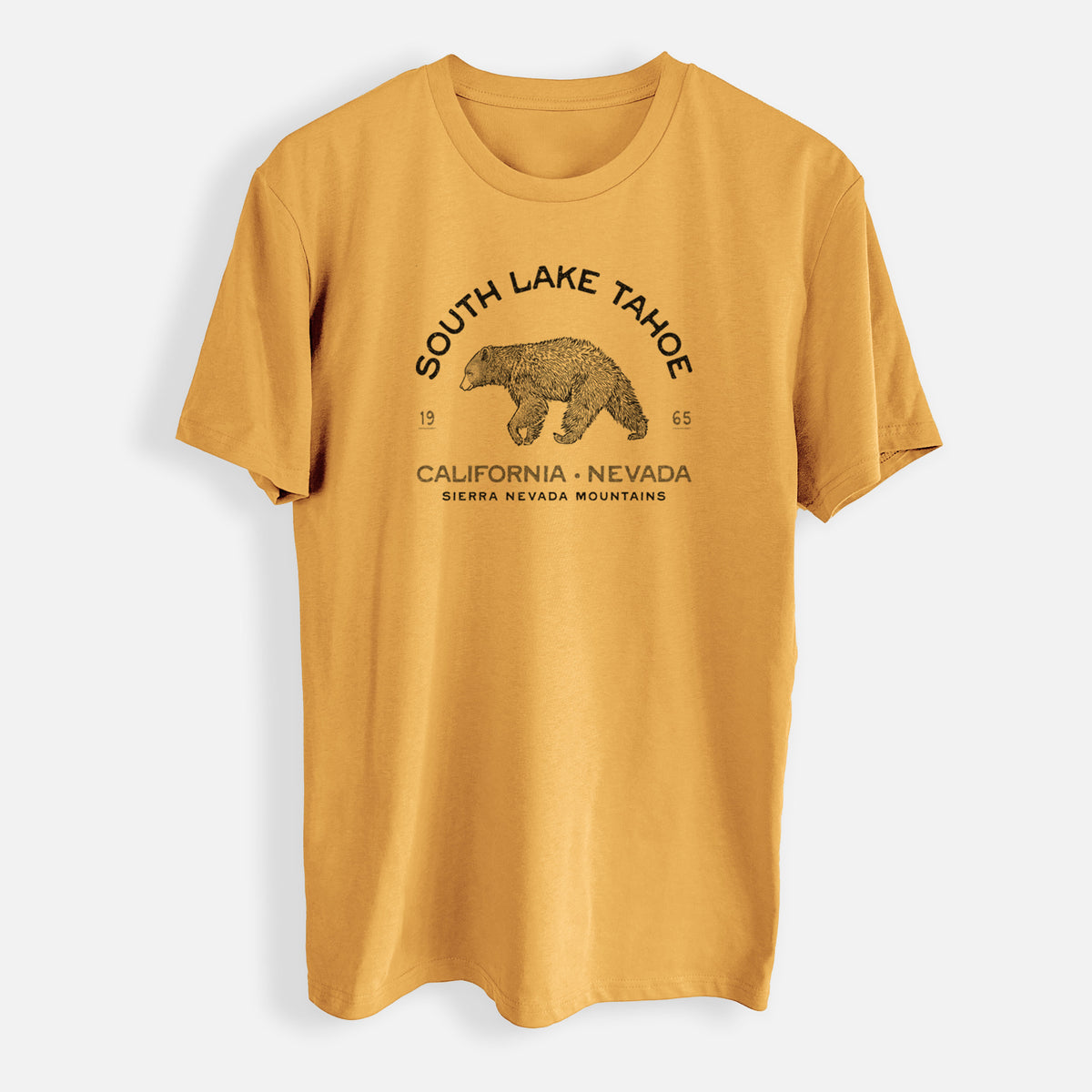 South Lake Tahoe Black Bear - Mens Everyday Staple Tee