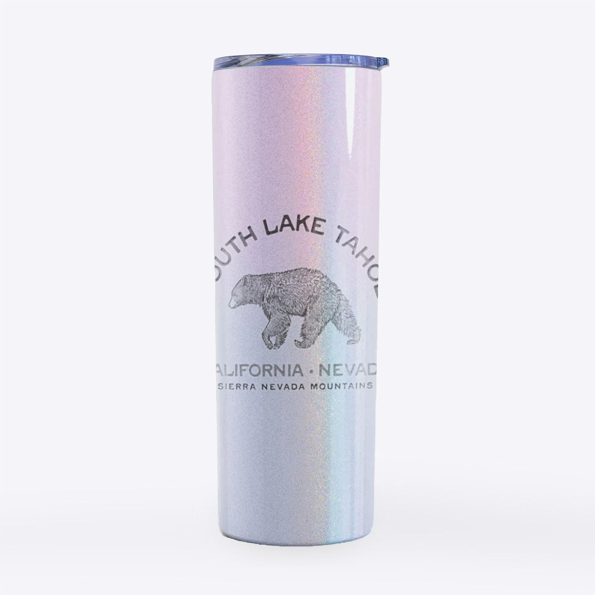 South Lake Tahoe Black Bear - 20oz Skinny Tumbler