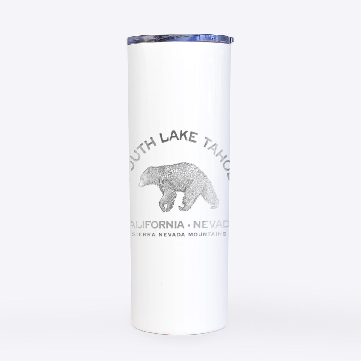 South Lake Tahoe Black Bear - 20oz Skinny Tumbler