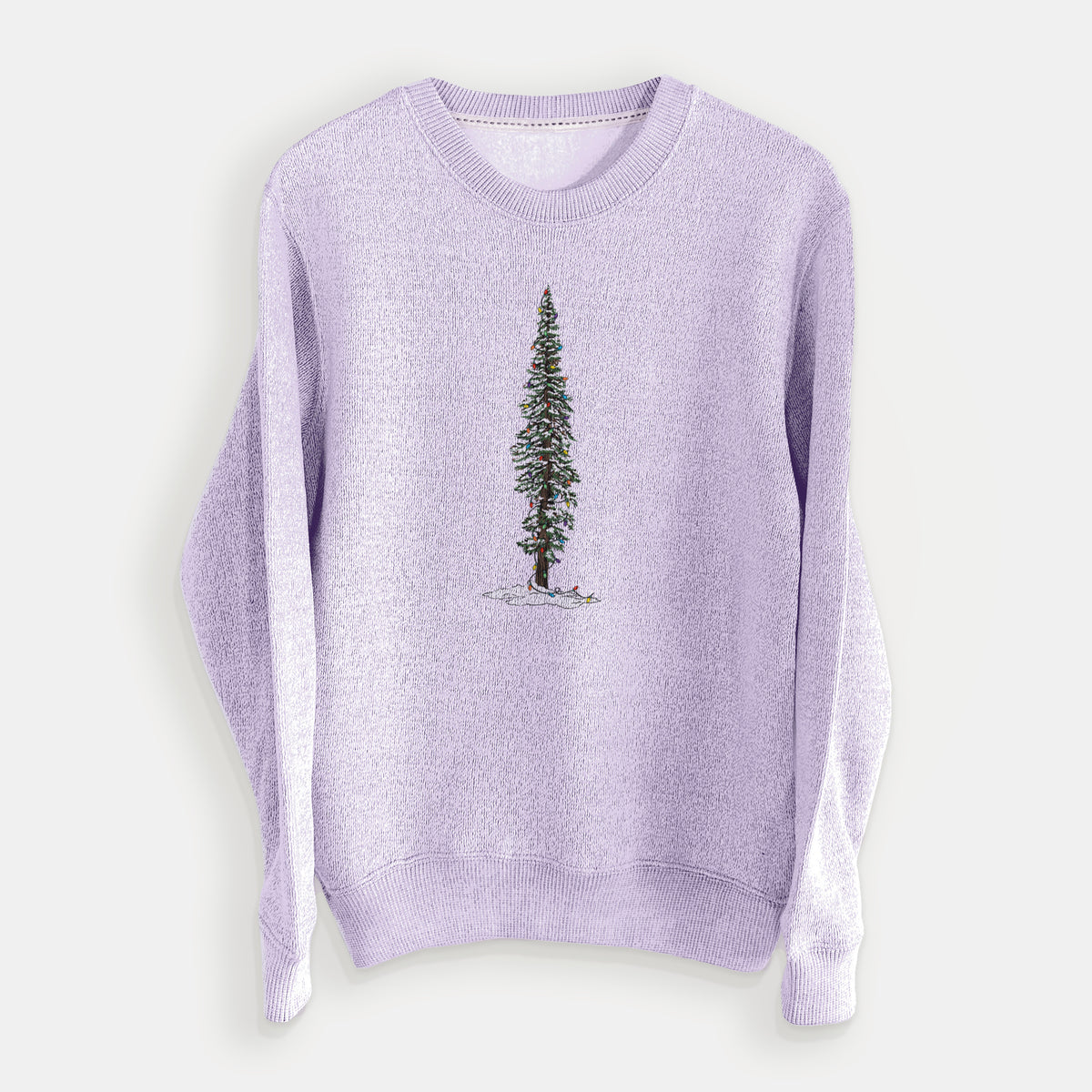 Christmas Redwood Tree - Knit Sweatshirt