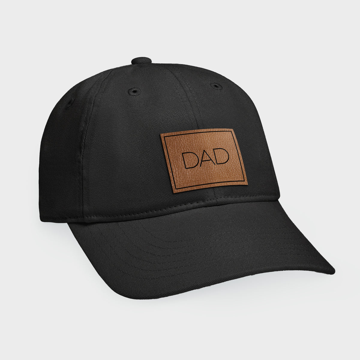Dad Boxed Baseball Hat - 100% Organic Cotton Baseball Cap