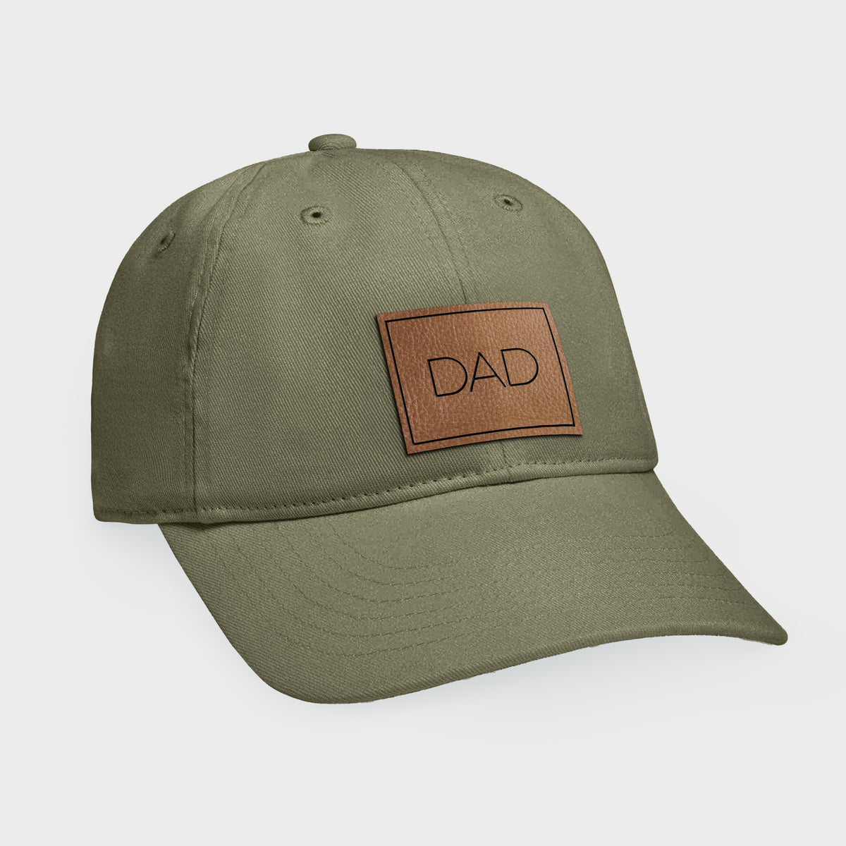 Dad Boxed Baseball Hat - 100% Organic Cotton Baseball Cap