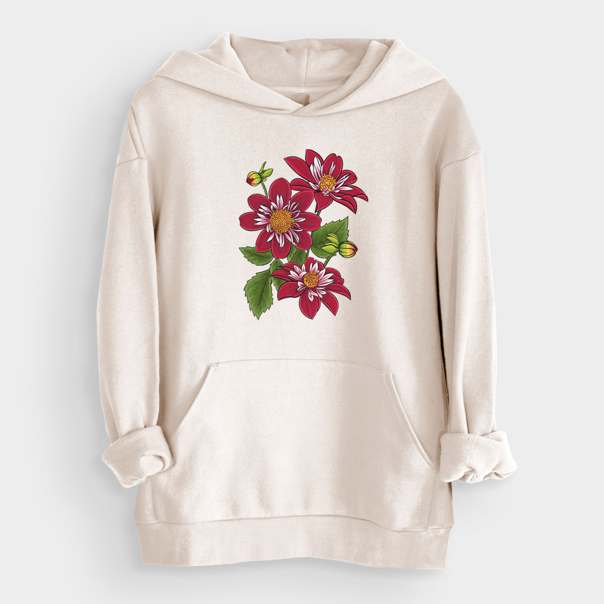 Dahlia Collarette - Night Butterfly  - Bodega Midweight Hoodie