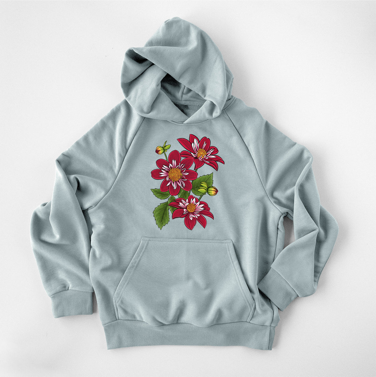 Dahlia Collarette - Night Butterfly - UltraLuxe Heavyweight French Terry Hoodie