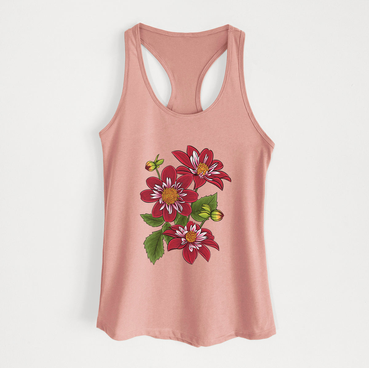 Dahlia Collarette - Night Butterfly - Women&#39;s Racerback Tanktop