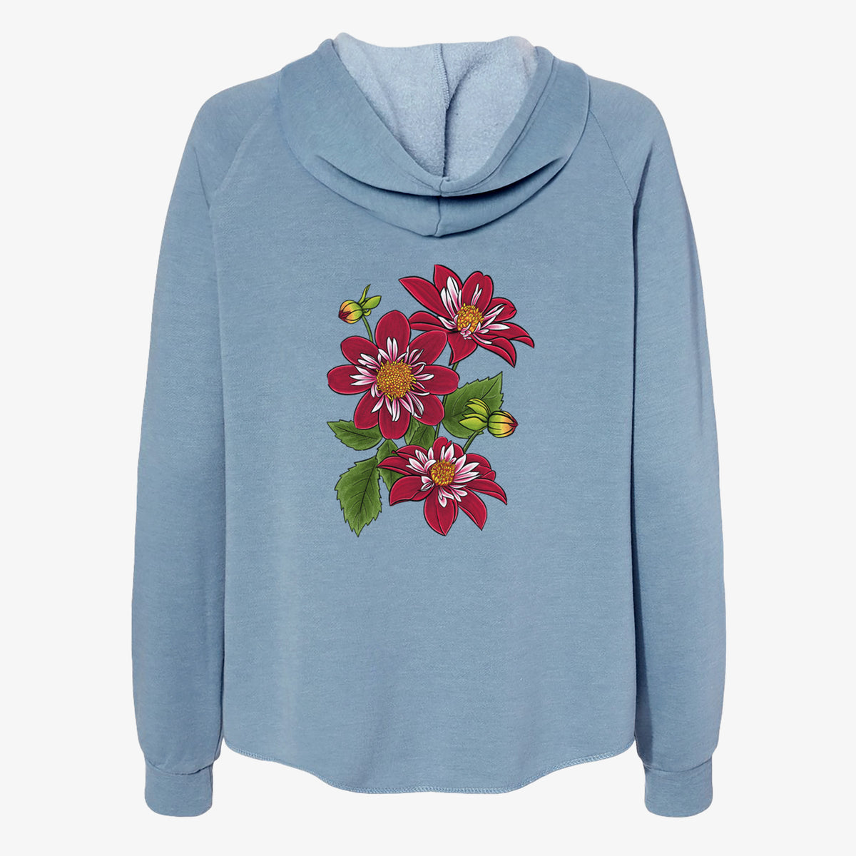 Dahlia Collarette - Night Butterfly - Women&#39;s Cali Wave Zip-Up Sweatshirt