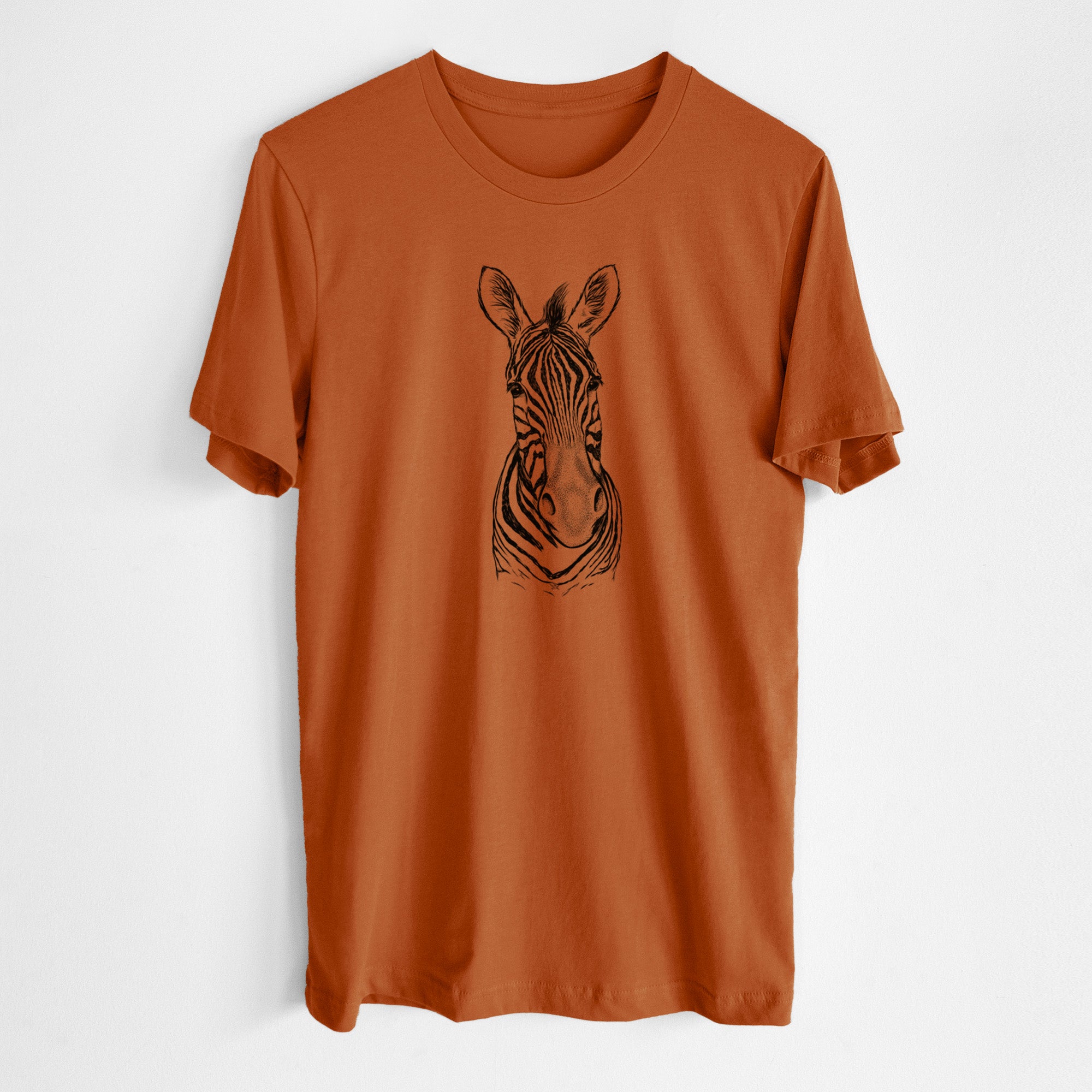 Damara Zebra - Equus quagga antiquorum - Lightweight 100% Cotton Unisex Crewneck