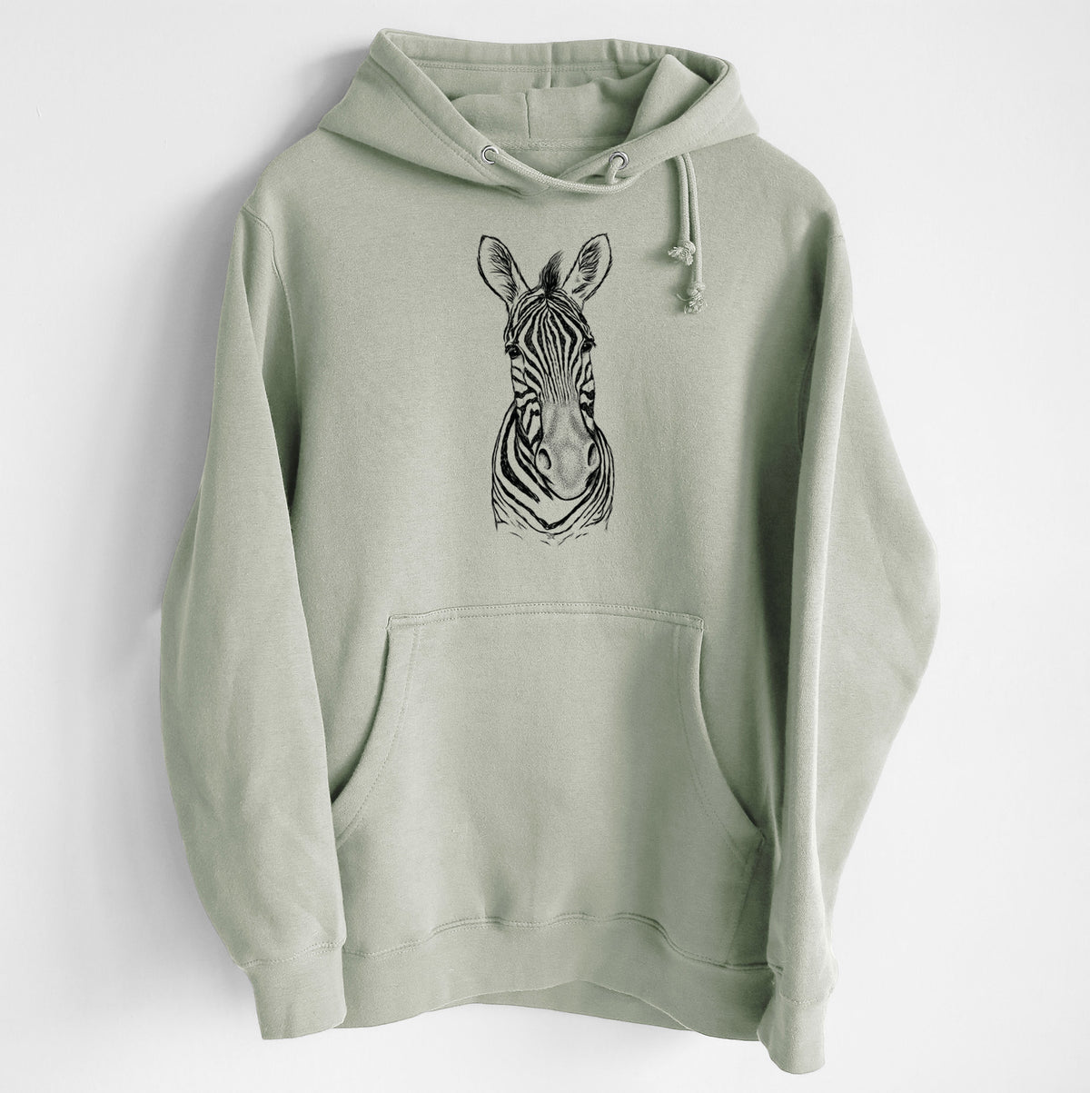 Damara Zebra - Equus quagga antiquorum - Heavyweight Fleece Hoodie