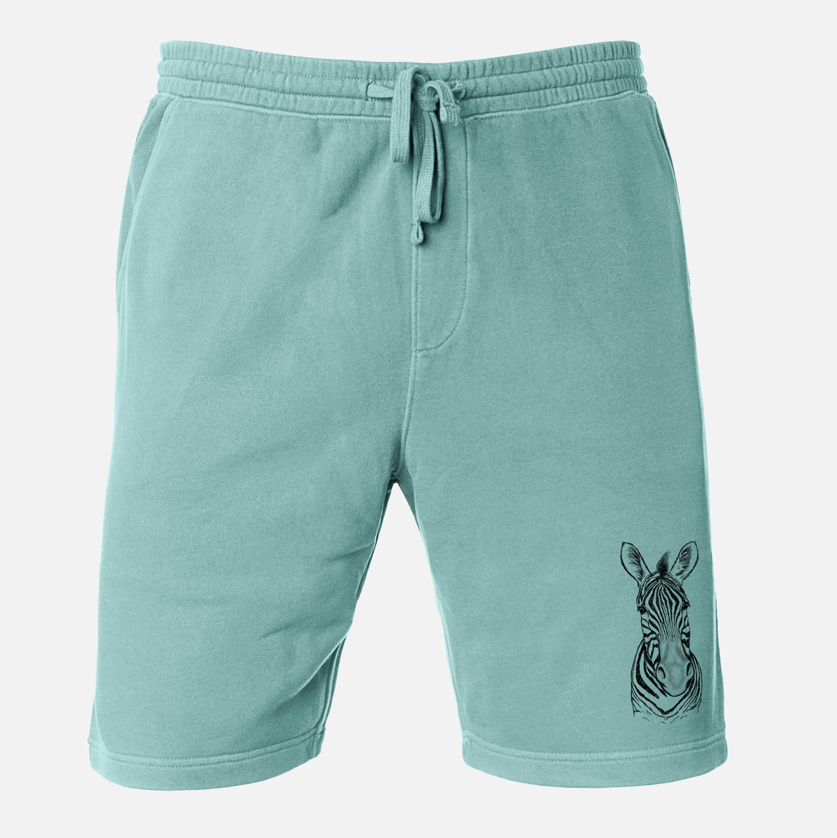 Damara Zebra - Equus quagga antiquorum - Unisex Pigment Dyed Shorts
