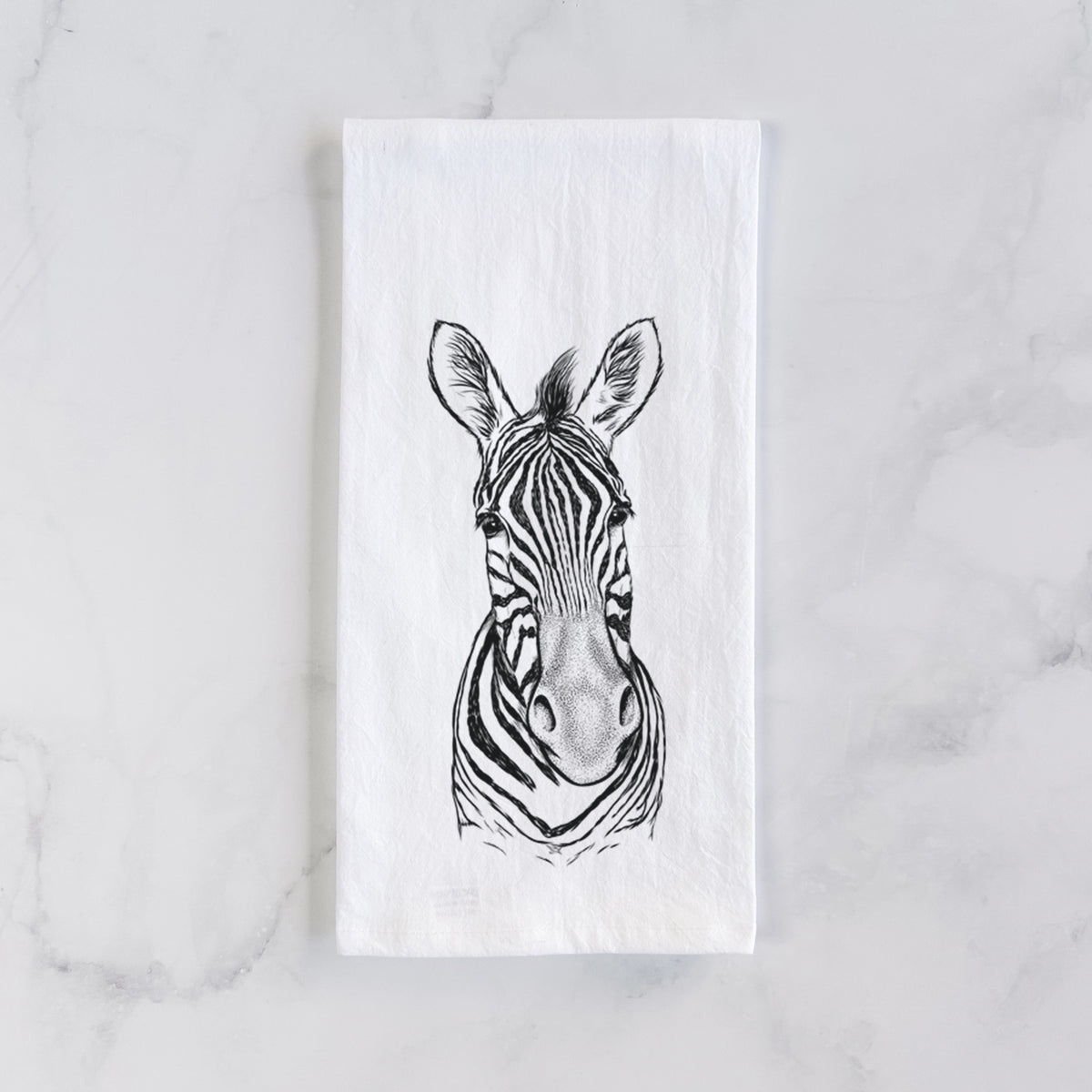 Damara Zebra - Equus quagga antiquorum Tea Towel