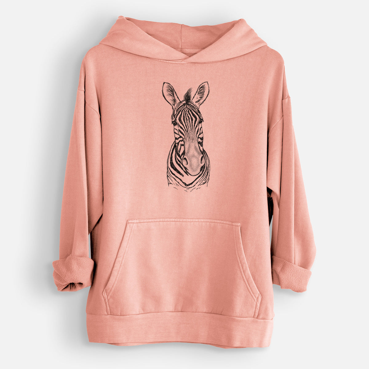 Damara Zebra - Equus quagga antiquorum  - Urban Heavyweight Hoodie