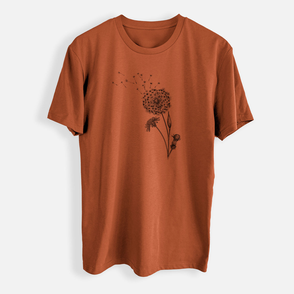 Common Dandelion - Taraxacum officinale - Mens Everyday Staple Tee